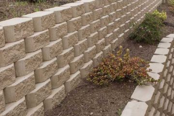 Retaining Wall Build by ADH Landscaping, LLC